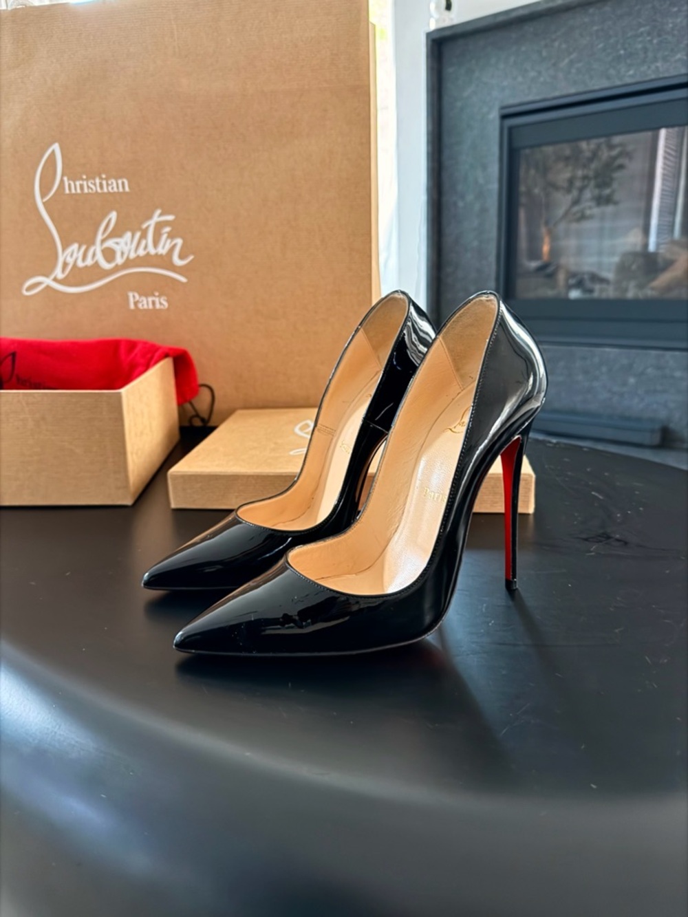 Christian Louboutin SO KATE heels size 8